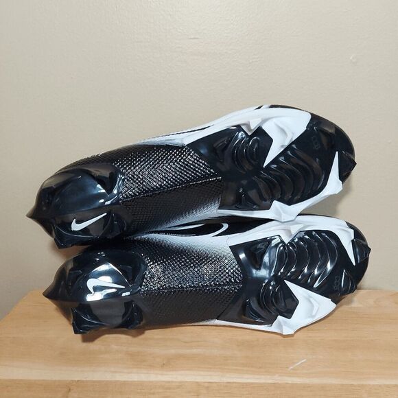 Nike Vapor Edge 360 Wide Football Cleats Black White CV6350-001 Men's Size 15 W - Picture 6 of 7